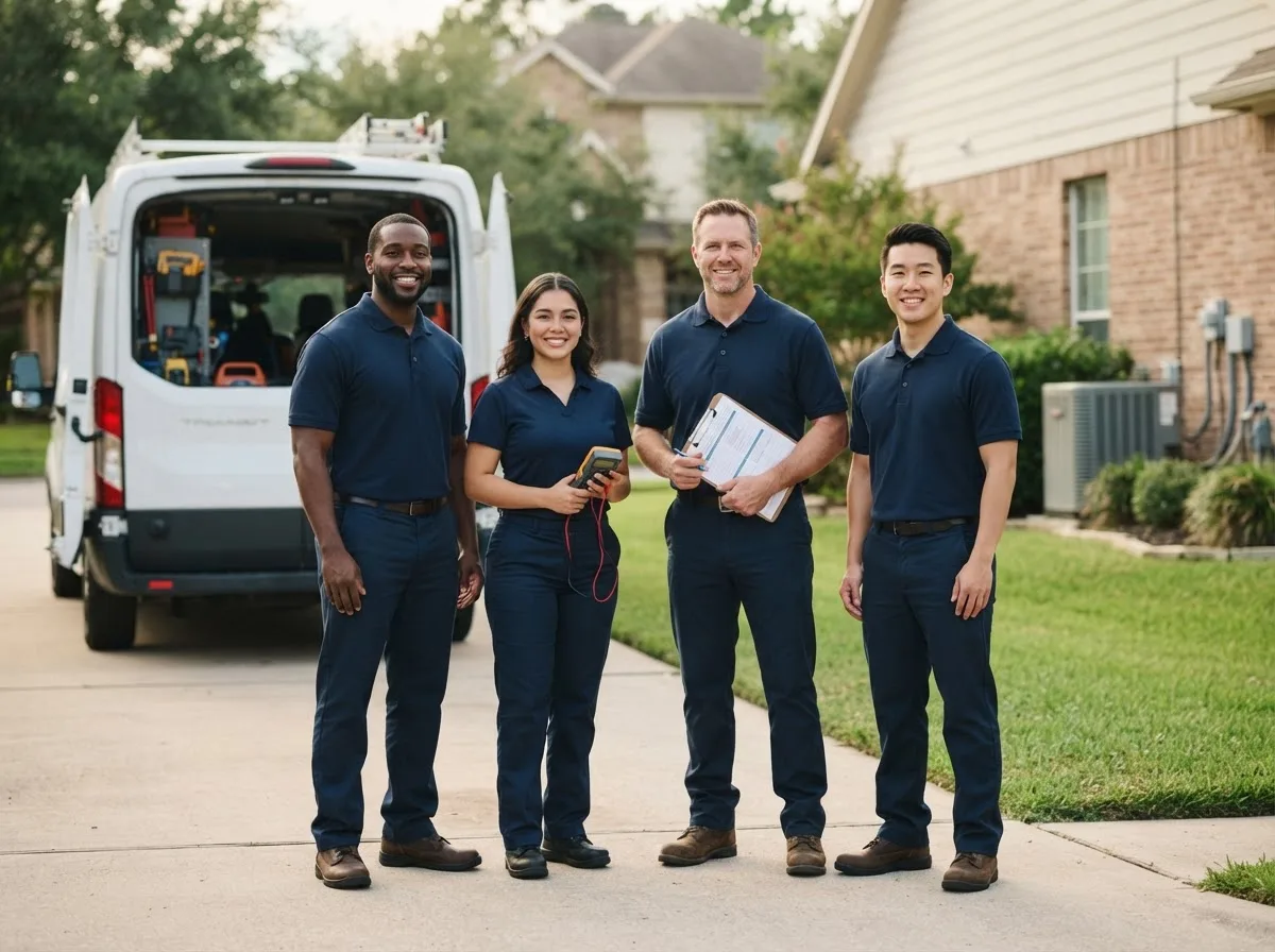 Certified HVAC technician near Fairchild, WI